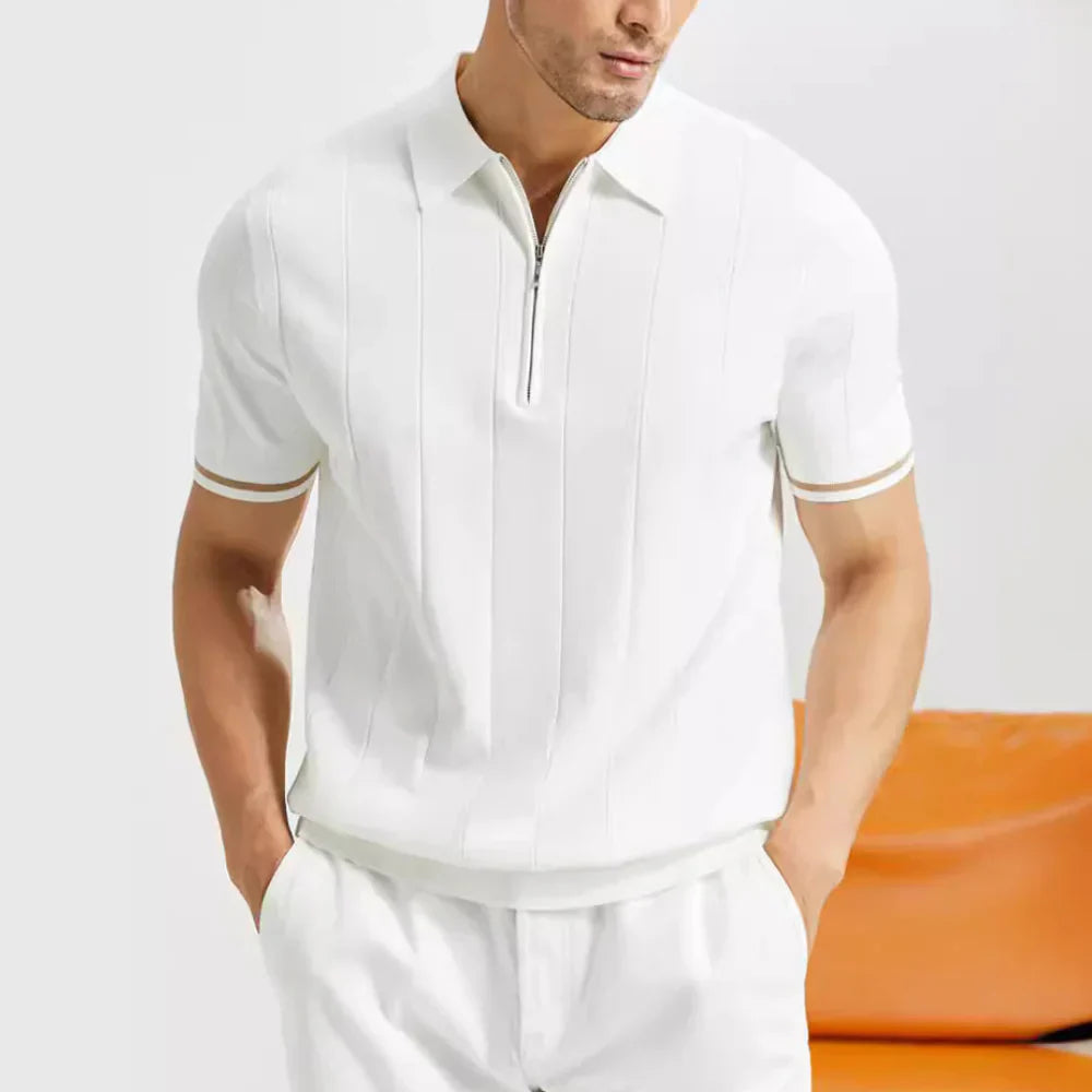Noah | Men's Elegant Short-Sleeve Polo Shirt