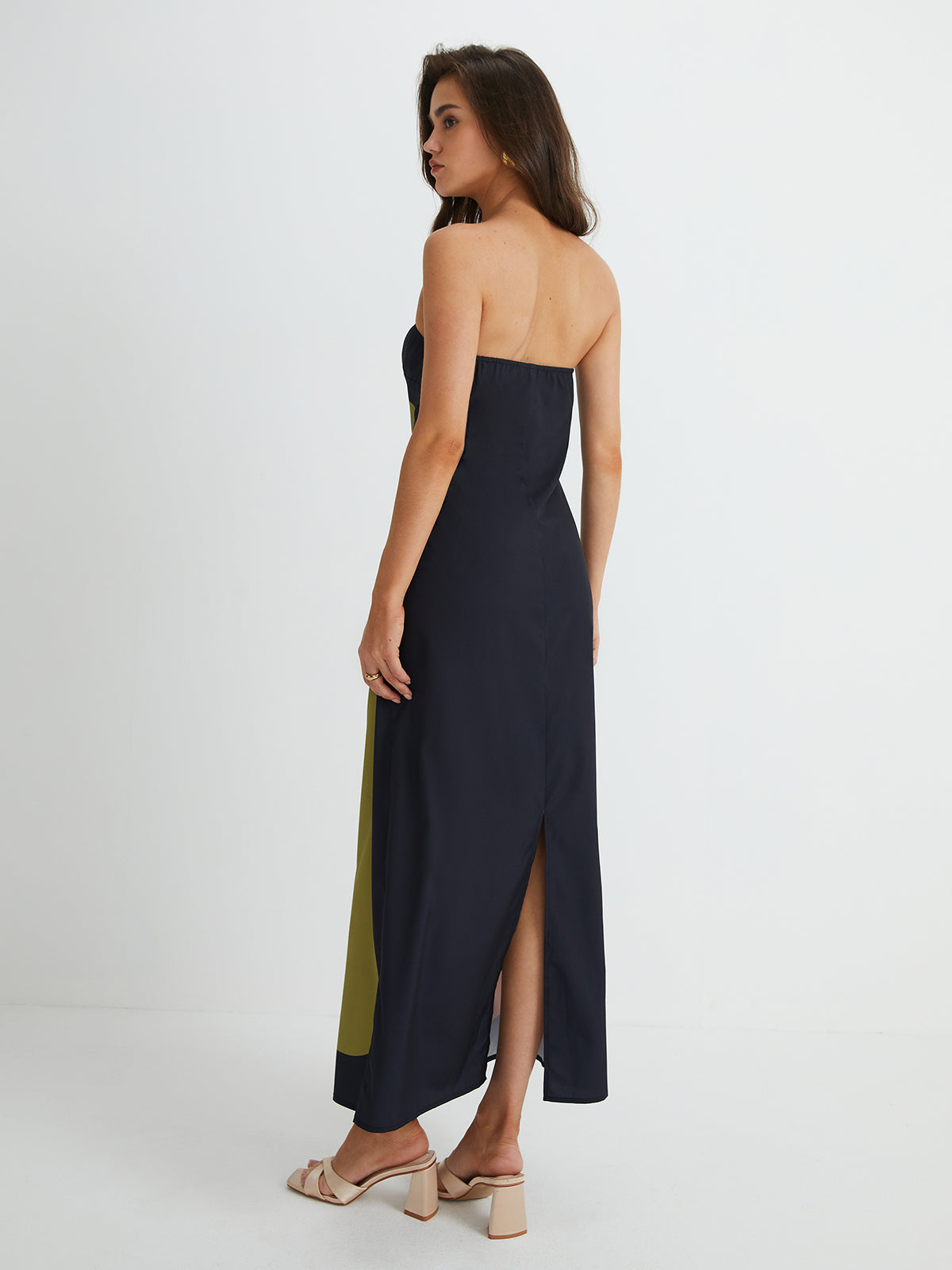 Luna's Strapless Summer Maxi Dress