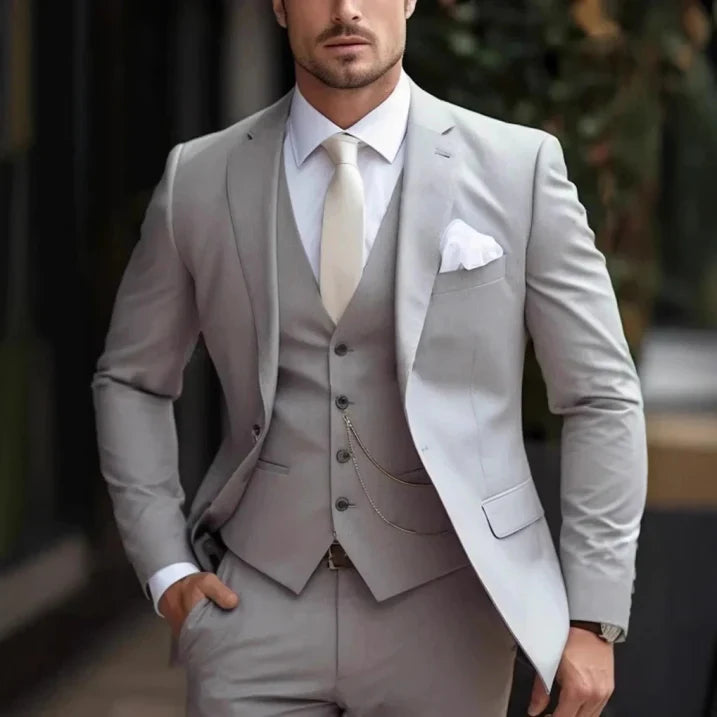 Jack | Men's Stylish Three-Piece Wedding Guest Suit