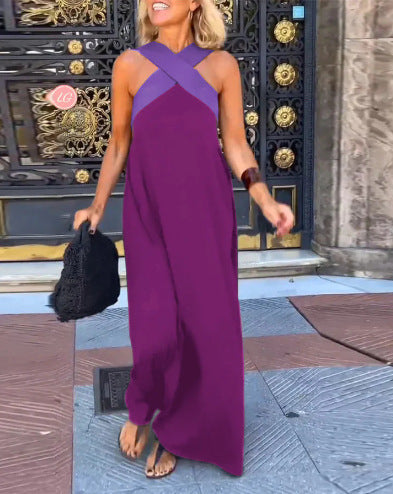 Maribel | Dress with Crossed Cut