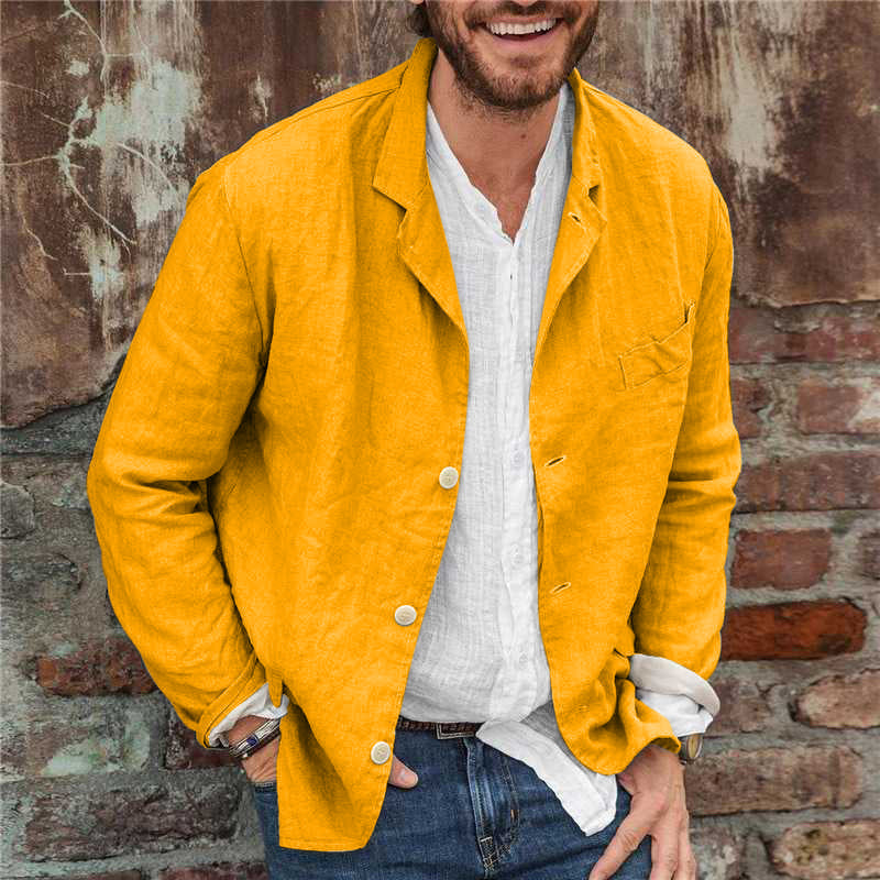 Noah | Men's Lightweight Breathable Casual Linen Blazer