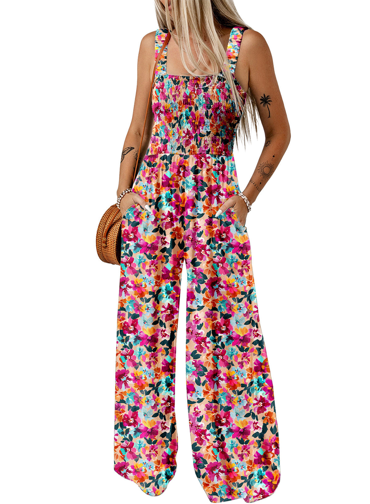 Claire | Vibrant Spring Jumpsuit for Sunny Days
