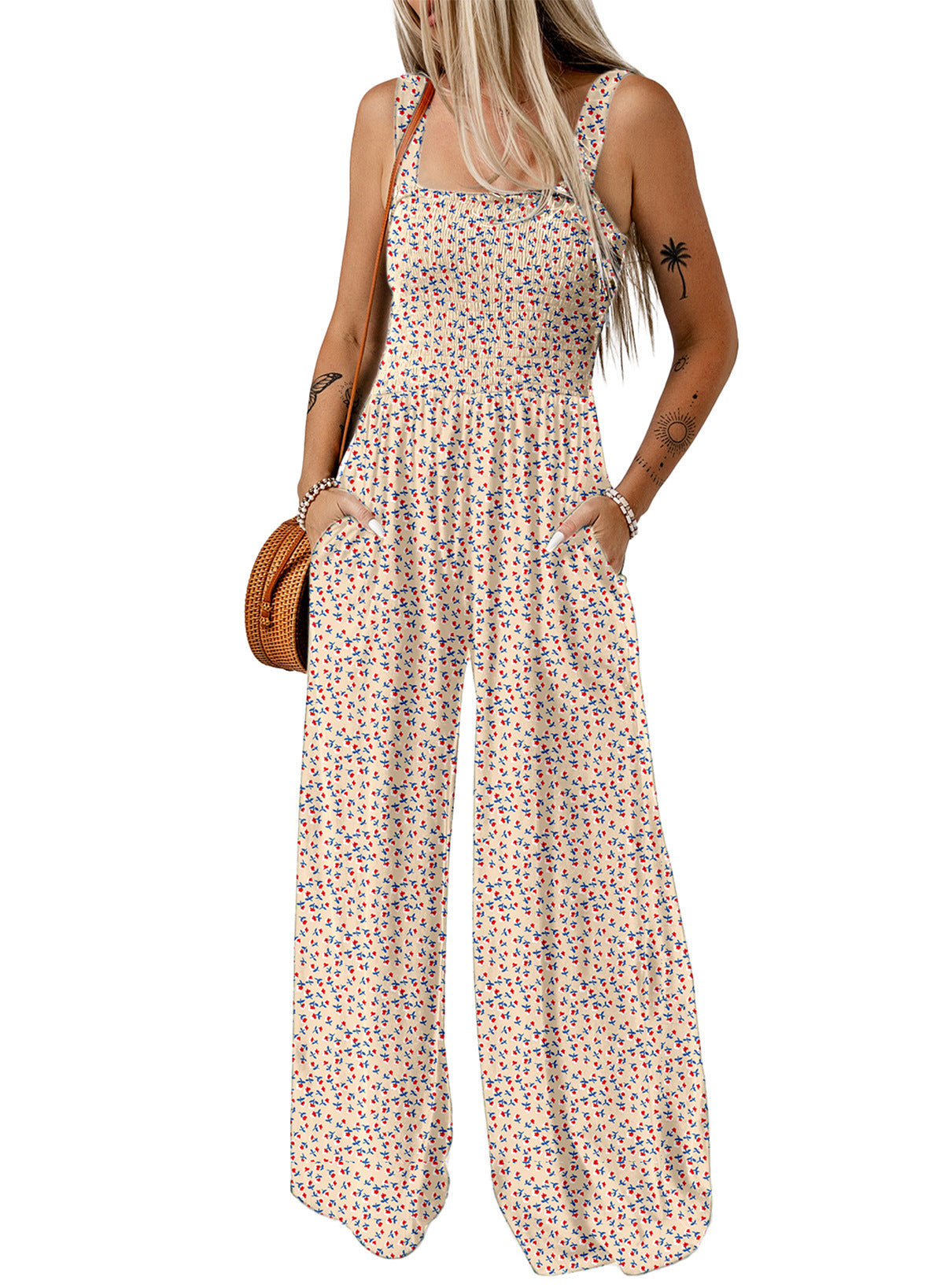 Claire | Vibrant Spring Jumpsuit for Sunny Days