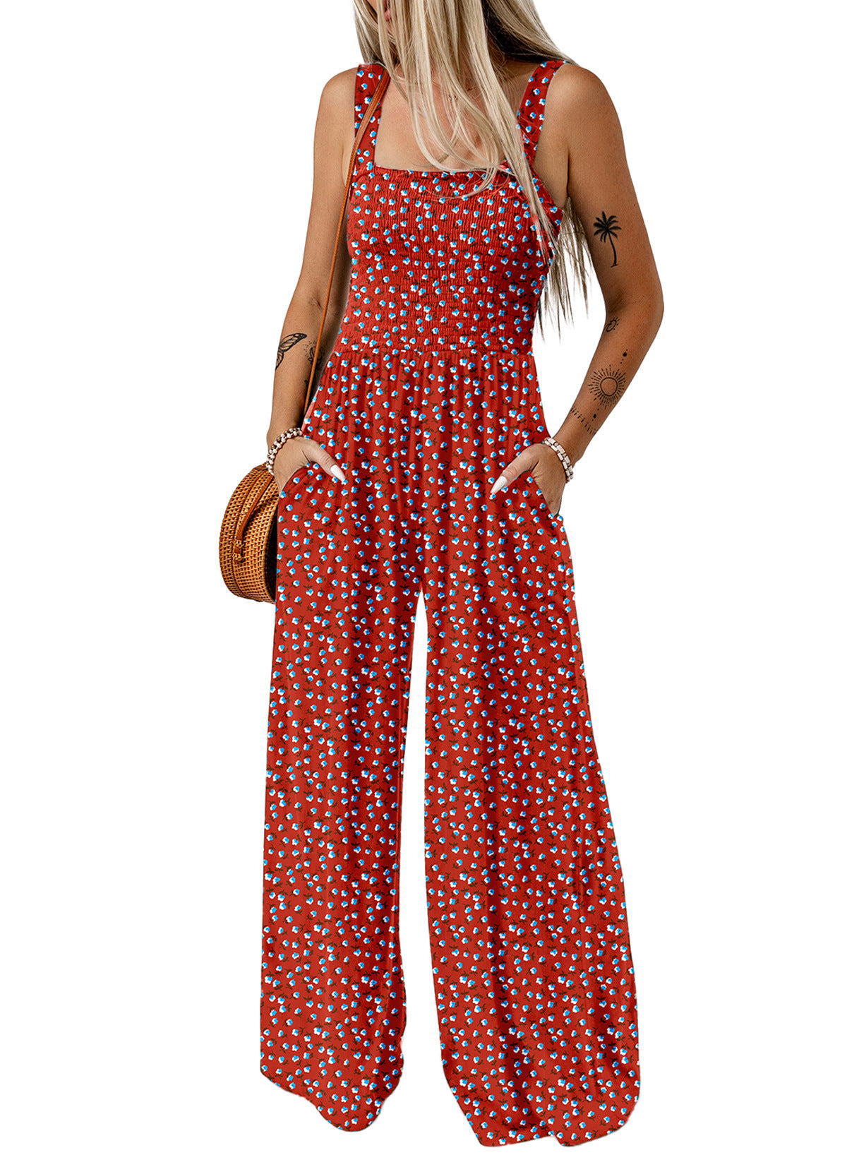 Claire | Vibrant Spring Jumpsuit for Sunny Days