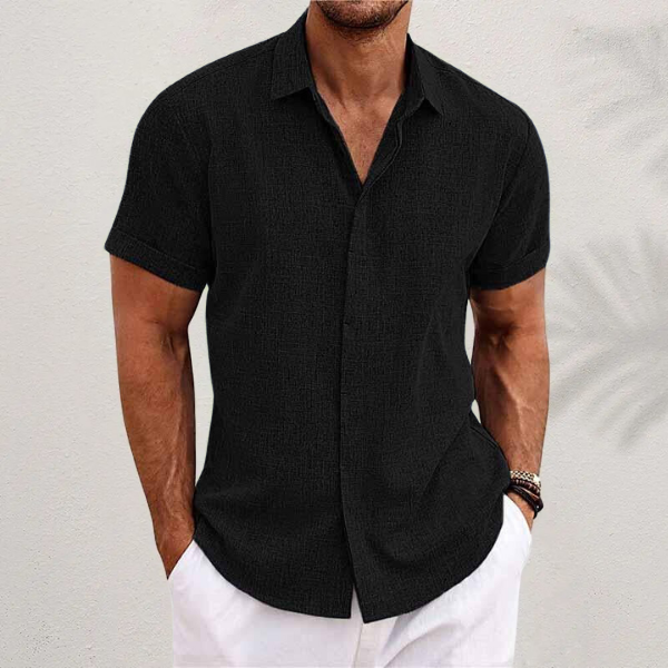 Harrison | Oliver Men's Linen Short Sleeve Shirt