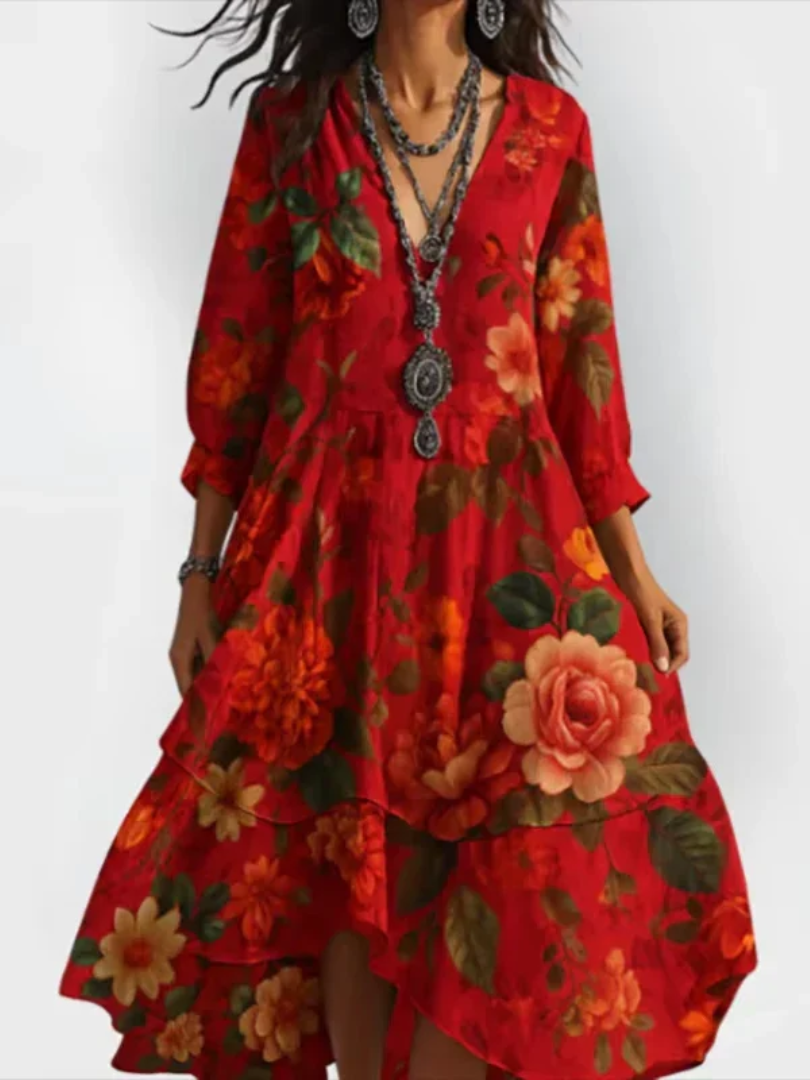 Mara | Vintage Floral Dress