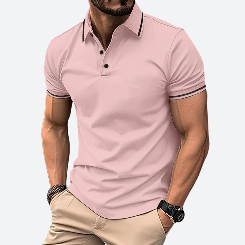 Angus | Men's Stylish Short Sleeve Polo Shirt