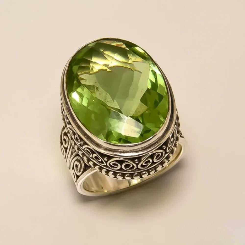 Antique Olive Ring