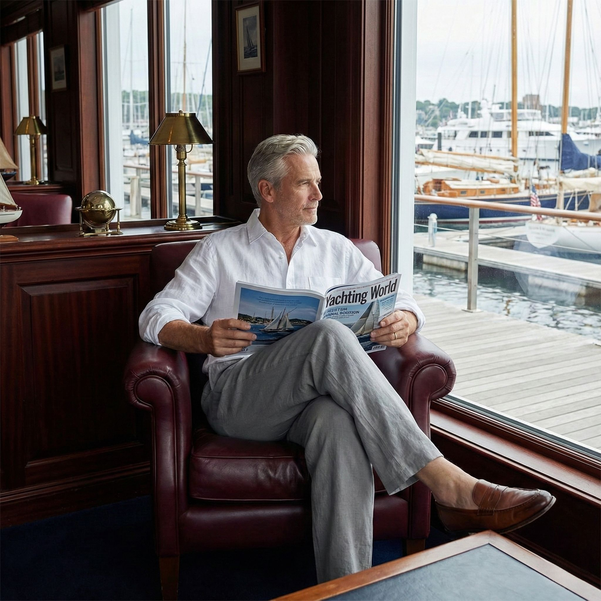 MALDIVES – Relaxed Linen Trousers