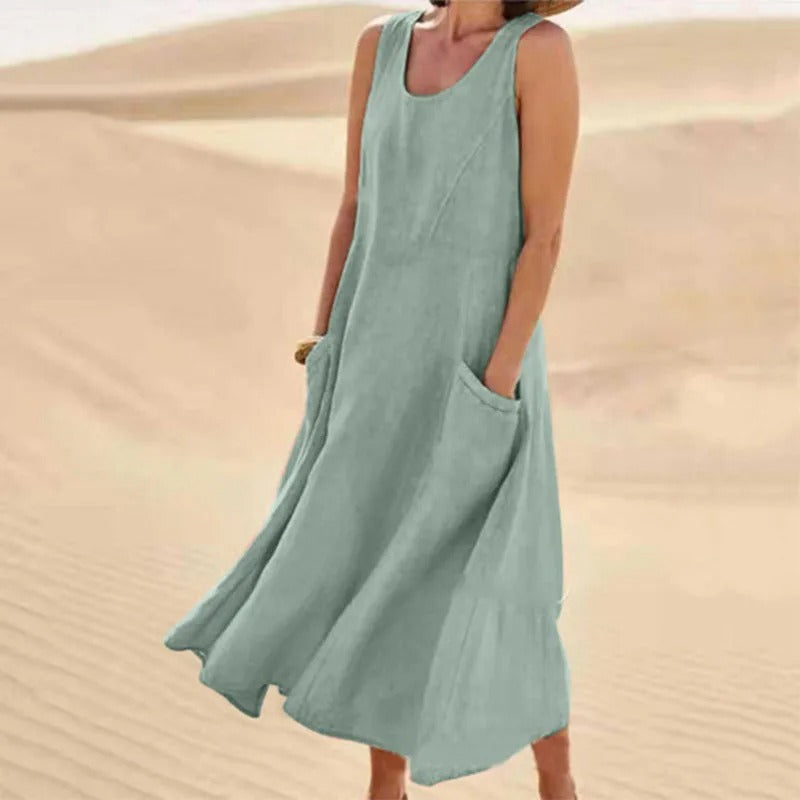 Everleigh™ - Summer Linen Dress