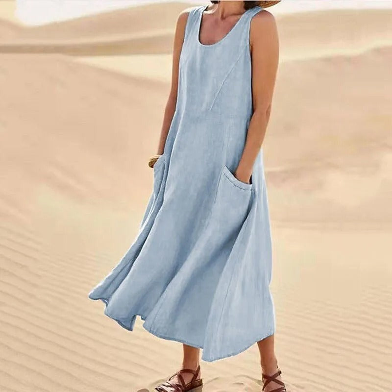 Everleigh™ - Summer Linen Dress