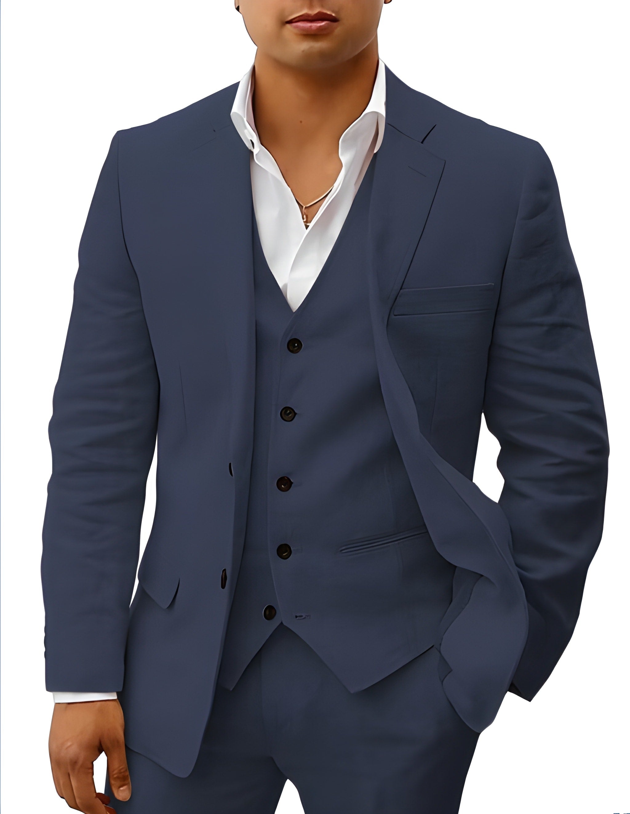 Lachlan | Men's Classic Linen Suit for Weddings