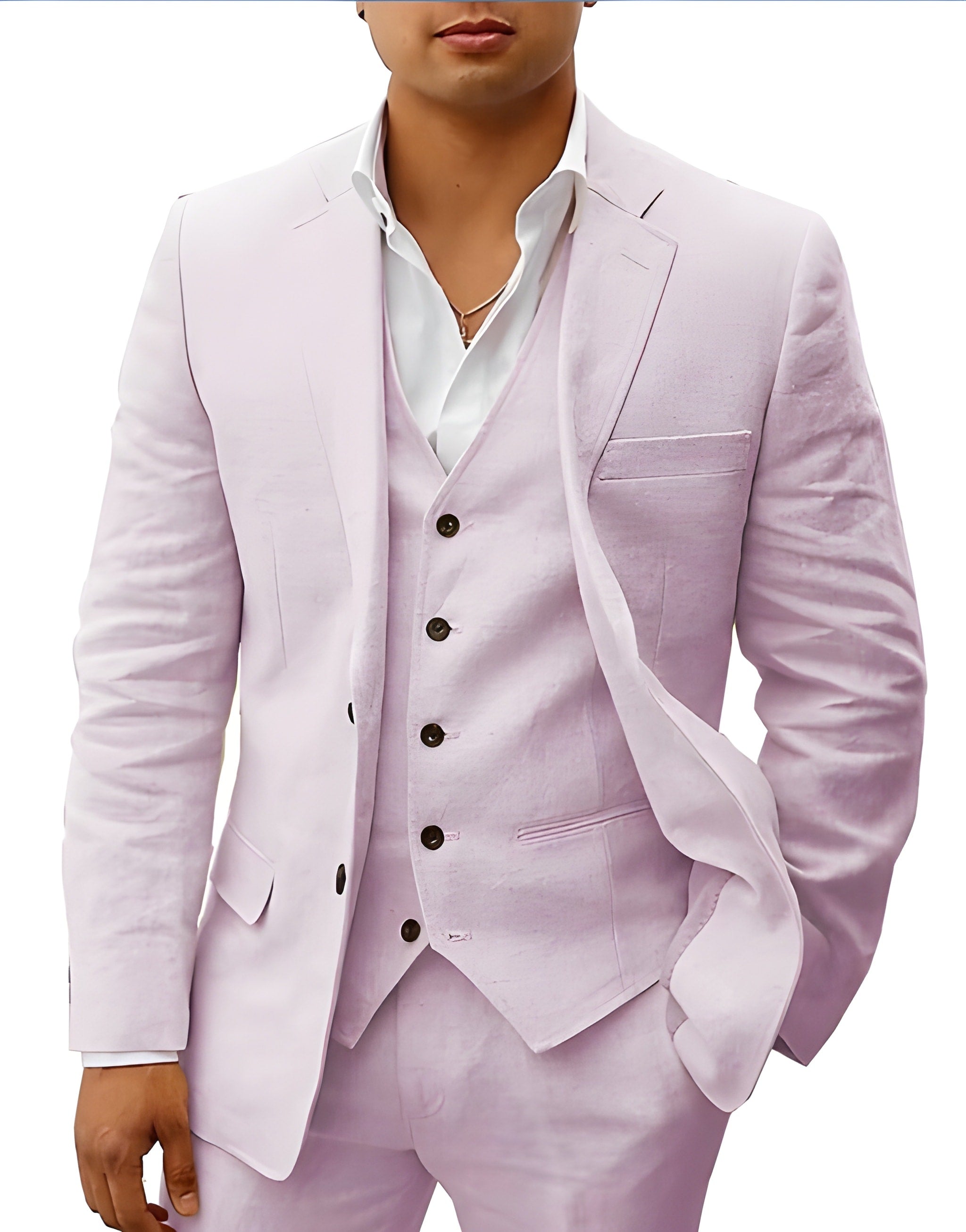 Lachlan | Men's Classic Linen Suit for Weddings