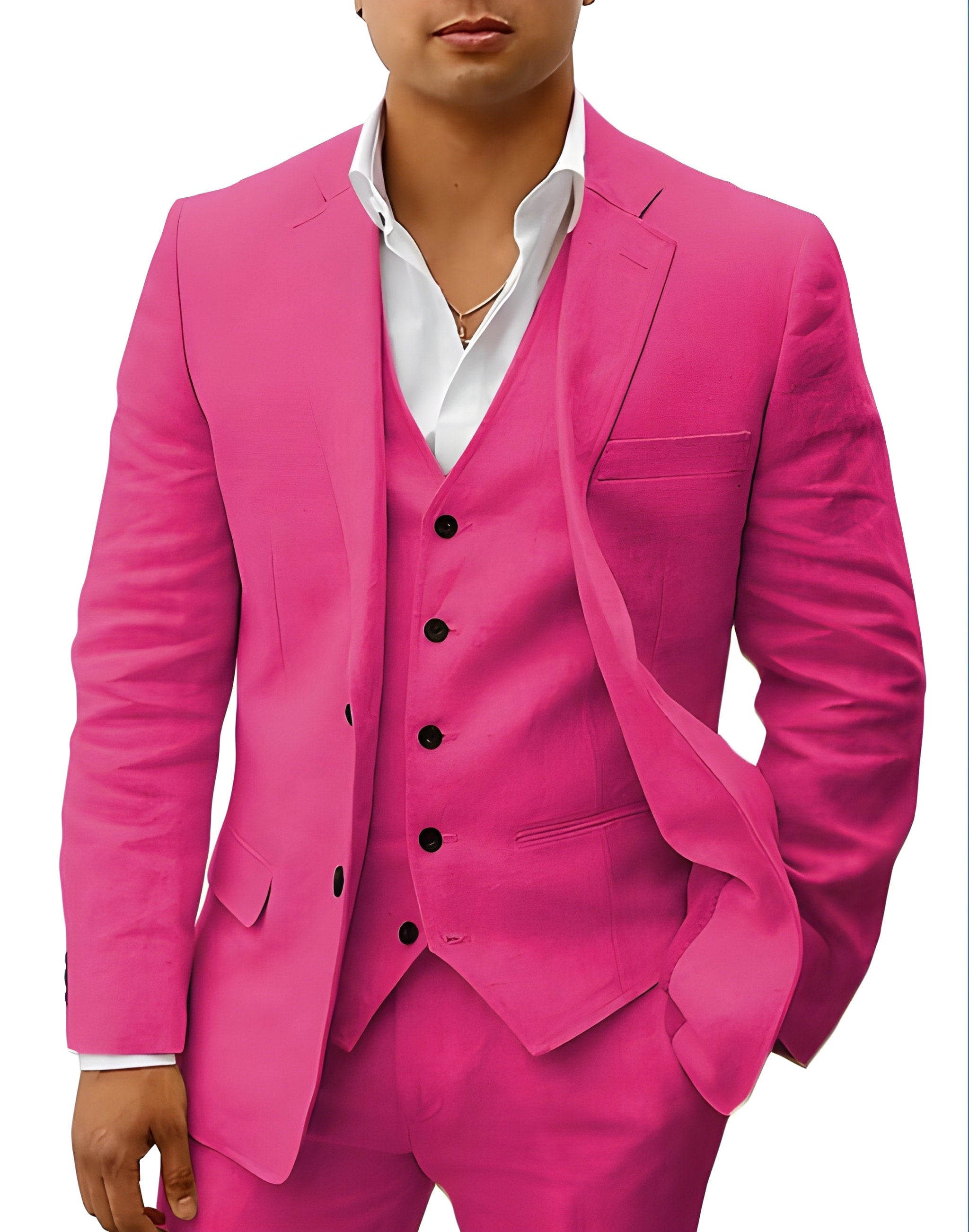 Lachlan | Men's Classic Linen Suit for Weddings