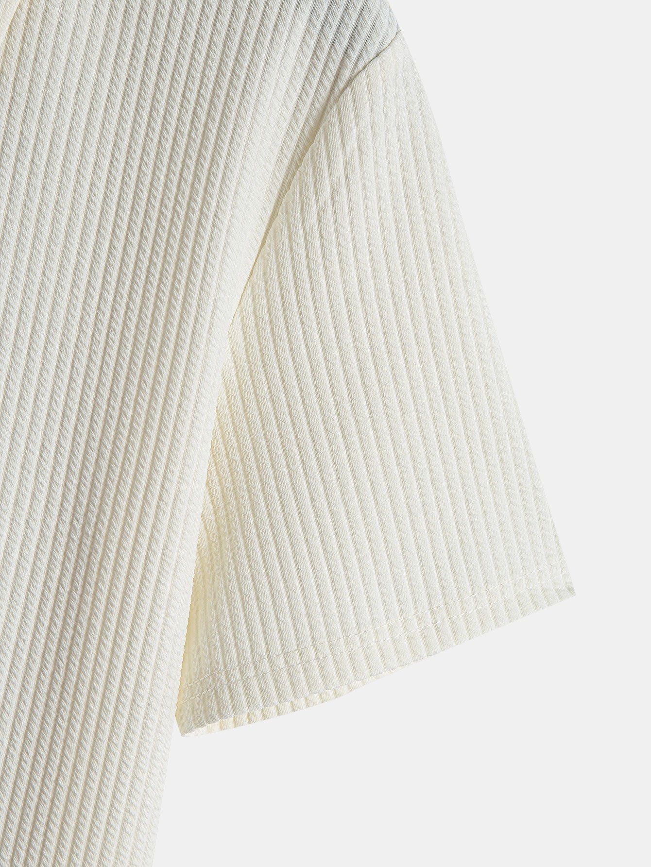 Callum | Men's Muscle Fit Ribbed Polo Shirt